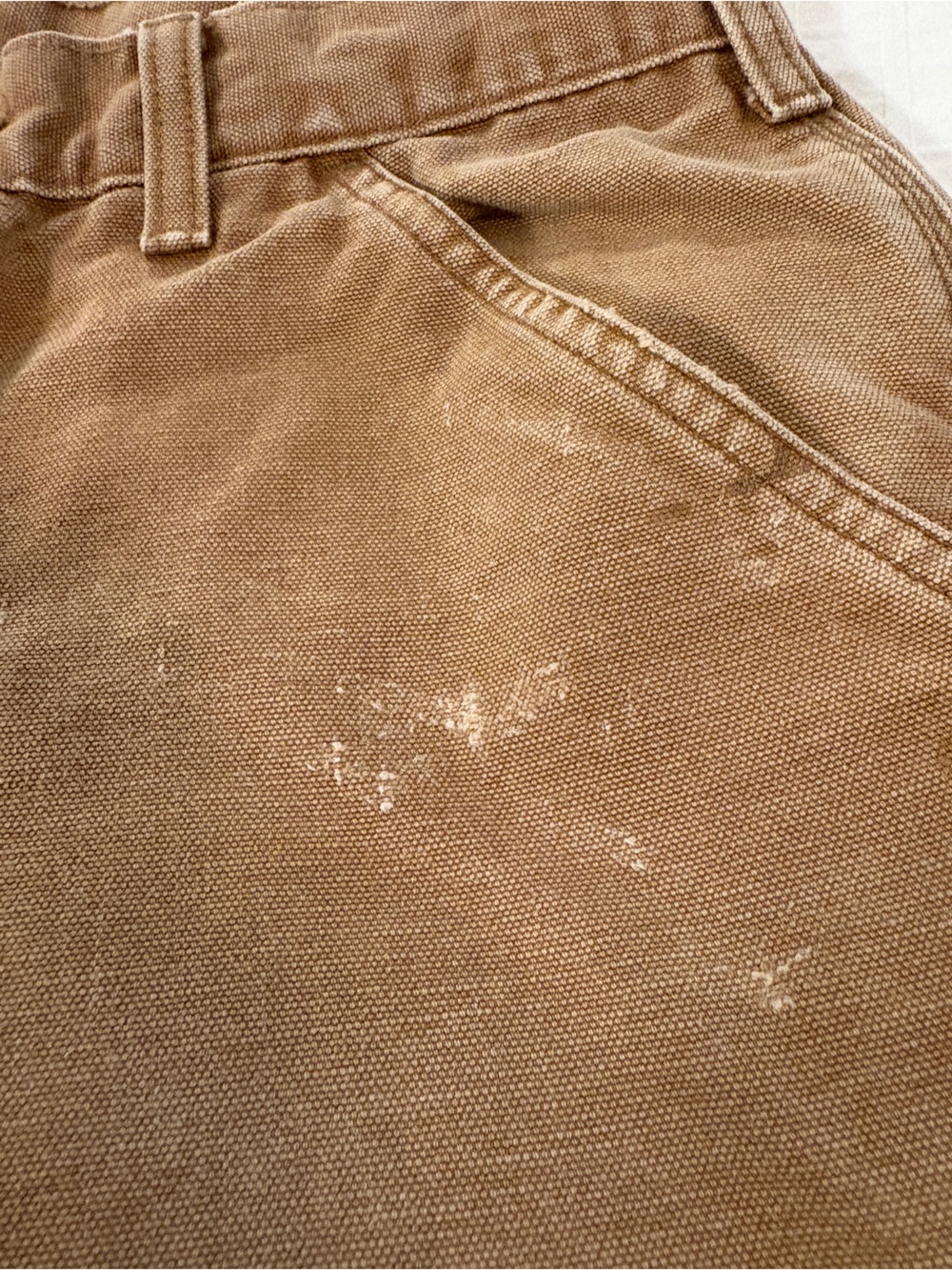 Carhartt Men's Tan Cargo Work Pants - Picture 9 of 10